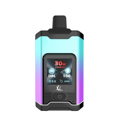 LCD 화면 높은 펌프 일회용 vape 바와  Mesh 코일 및 스위치 버튼