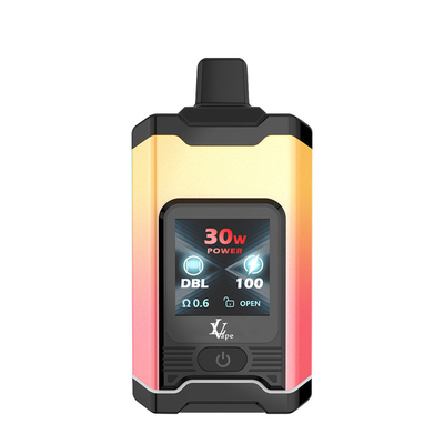 LCD 화면 높은 펌프 일회용 vape 바와  Mesh 코일 및 스위치 버튼